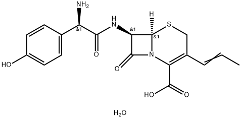 セフプロジル一水和物 化学構造式