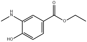 4-羟基-3-(甲基氨基)苯甲酸乙酯,1211430-36-2,结构式