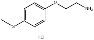 {2-[4-(methylthio)phenoxy]ethyl}amine hydrochloride Structure
