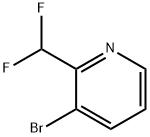 3-Bromo-2-(difluoromethyl)pyridine Structure