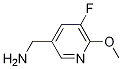 (5-氟-6-甲氧基吡啶-3-基)甲胺, 1211532-92-1, 结构式