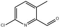 6-氯-3-甲基皮考林醛,1211537-07-3,结构式