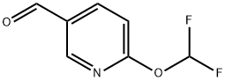 6-(difluoroMethoxy)nicotinaldehyde Struktur