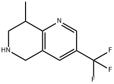 1211585-17-9 8-甲基-3-(三氟甲基)-5,6,7,8-四氢-1,6-萘啶