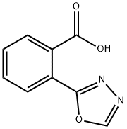 2-(1,3,4-Oxadiazol-2-yl)benzoic Acid Struktur