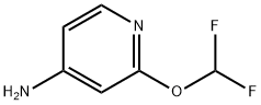 2-(difluoroMethoxy)pyridin-4-aMine Structure