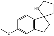 5-methoxy-2,3-dihydrospiro[indene-1,2'-pyrrolidine] Structure
