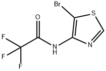 N-(5-bromothiazol-4-yl)-2,2,2-trifluoroacetamide Structure