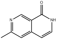 6-Methyl-2H-[2,7]naphthyridin-1-one Structure