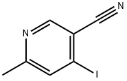 4-碘-6-甲基烟腈 结构式