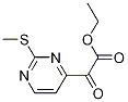 2-(Methylthio)-alpha-oxo-4-pyrimidineacetic acid ethyl ester Struktur