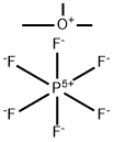 trimethyloxonium hexafluorophosphate(1-)  化学構造式
