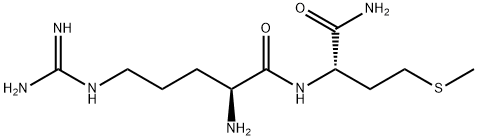H-ARG-MET-NH2, 121185-77-1, 结构式