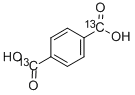 1,4-苯二甲酸-羧基-13C2, 121191-53-5, 结构式