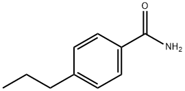 Benzamide, 4-propyl- (9CI) 化学構造式