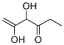 5-Hexen-3-one, 4,5-dihydroxy- (9CI) 结构式