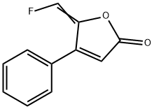 5-Fluoromethylene-4-phenyl-5H-furan-2-one Struktur