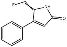 5-(氟亚甲基)-1,5-二氢-4-苯基-2H-吡咯-2-酮, 1212059-23-8, 结构式