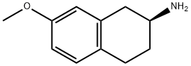 (S)-2-Amino-1,2,3,4-tetrahydro-7-methoxynaphthalene Struktur