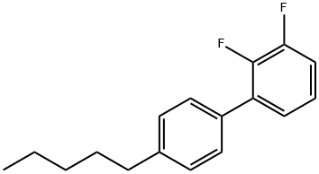 2,3-Difluoro-4'-pentyl-1,1'-biphenyl Structure