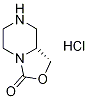 (R)-六氢-噁唑并[3,4-A]吡嗪-3-酮盐酸盐, 1212327-95-1, 结构式