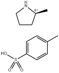 (2S)-2-Methylpyrrolidine tosylate (2S)-2-Methylpyrrolidine 4-methylbenzenesulphonate Structure