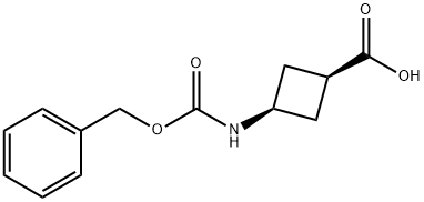 (1s,3s)-3-(benzyloxycarbony)cyclobutanecarboxylic acid Structure