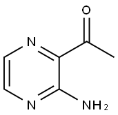 Ethanone, 1-(3-aminopyrazinyl)- (9CI) Structure