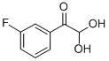 3-氟苯基乙二醛水合物, 121247-01-6, 结构式