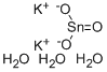 すず酸カリウム三水和物 化学構造式