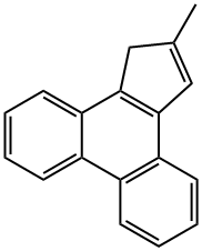 2-METHYLCYCLOPENTA[L]PHENANTHRENE Struktur