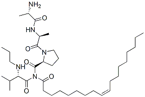 oleoylalanyl-alanyl-prolyl-N-propylvalinamide|