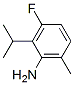 Benzenamine, 3-fluoro-6-methyl-2-(1-methylethyl)- (9CI) Structure