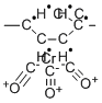 P-XYLENE CHROMIUM TRICARBONYL Structure