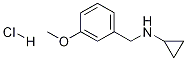 (1R)环丙基(3-甲氧基苯基)甲胺盐酸盐, 1212958-89-8, 结构式