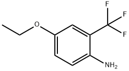 Benzenamine, 4-ethoxy-2-(trifluoromethyl)- (9CI) Struktur