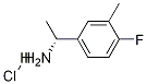 (R)-1-(4-氟-3-甲基苯基)乙胺盐酸盐,1213096-70-8,结构式