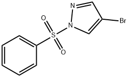 4-Bromo-1-(phenylsulfonyl)pyrazole Struktur
