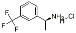 (R)-1-[3-(三氟甲基)苯基]乙胺盐酸盐 结构式