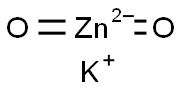锌酸钾, 12142-31-3, 结构式