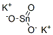 Potassium stannate Struktur