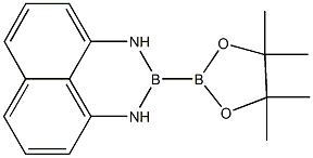 1-pinacolato-2-(1,8)diamo-naphthalenylborane 化学構造式