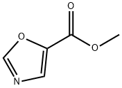 5-オキサゾールカルボン酸メチル 化学構造式