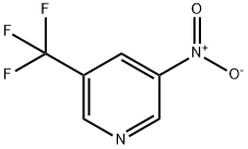 3-Nitro-5-(trifluoromethyl)pyridine Struktur
