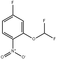 2-(difluoroMethoxy)-4-fluoro-1-nitrobenzene Structure