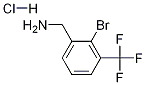 (2-溴-3-(三氟甲基)苯基)甲胺盐酸盐,1214339-18-0,结构式