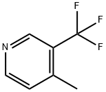 4-Methyl-3-(trifluoromethyl)pyridine Struktur