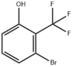 3-溴-2-三氟甲基苯酚 结构式