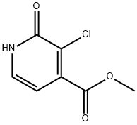 Methyl 5-chloro-6-hydroxynicotinate Struktur