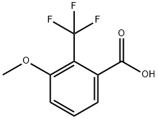 3-Methoxy-2-(trifluoroMethyl)benzoic acid Struktur